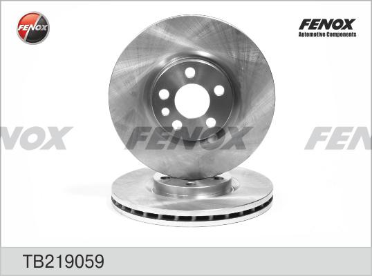 Fenox TB219059 - Bremžu diski autospares.lv