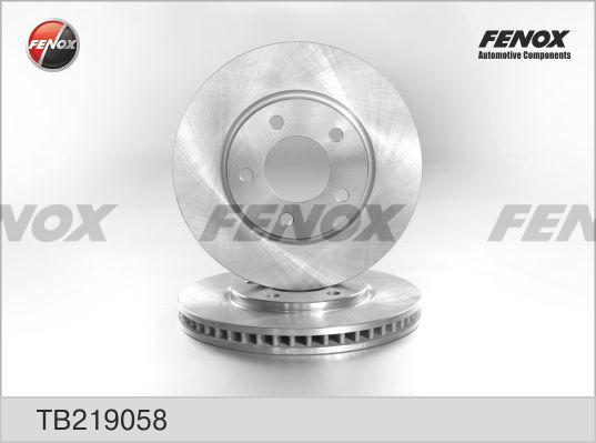 Fenox TB219058 - Bremžu diski autospares.lv