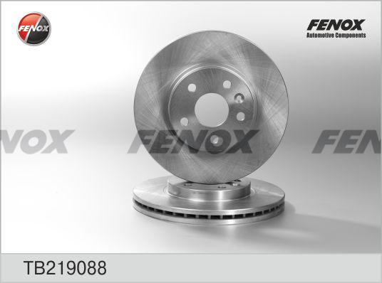 Fenox TB219088 - Bremžu diski autospares.lv