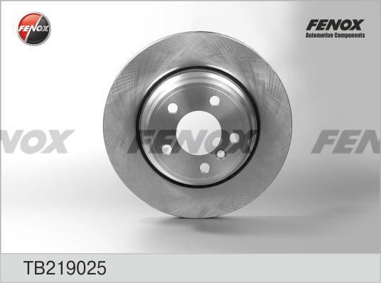 Fenox TB219025 - Bremžu diski autospares.lv