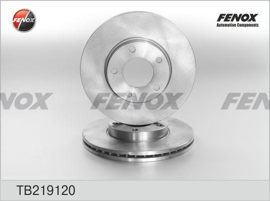 Fenox TB219120 - Bremžu diski autospares.lv