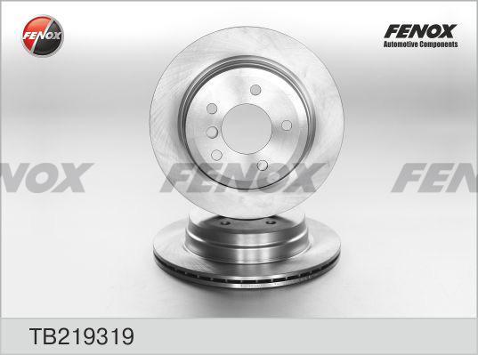 Fenox TB219319 - Bremžu diski autospares.lv