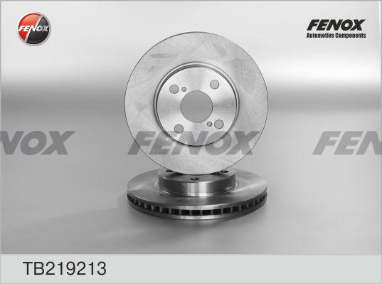 Fenox TB219213 - Bremžu diski www.autospares.lv