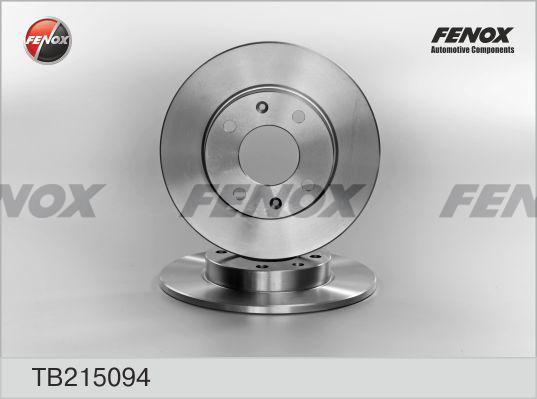 Fenox TB215094 - Bremžu diski www.autospares.lv