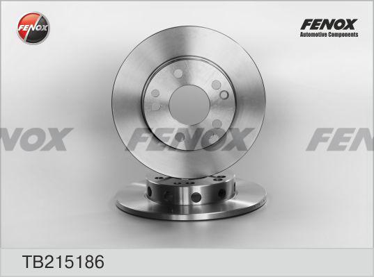 Fenox TB215186 - Bremžu diski autospares.lv