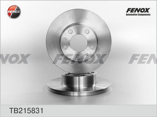 Fenox TB215831 - Bremžu diski autospares.lv