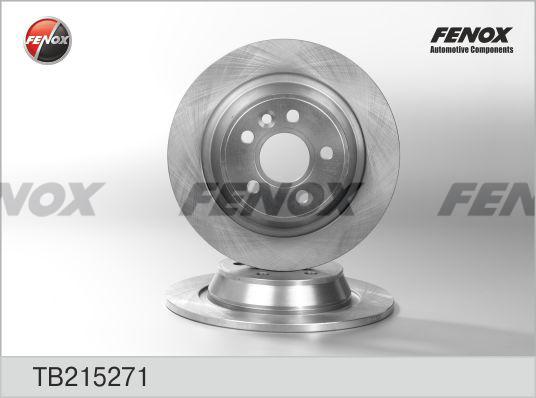 Fenox TB215271 - Bremžu diski autospares.lv