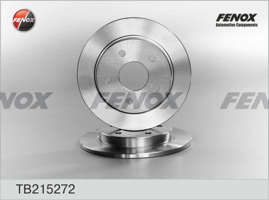 Fenox TB215272 - Bremžu diski www.autospares.lv