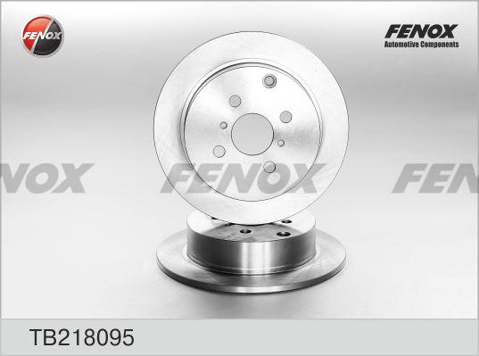 Fenox TB218095 - Bremžu diski www.autospares.lv