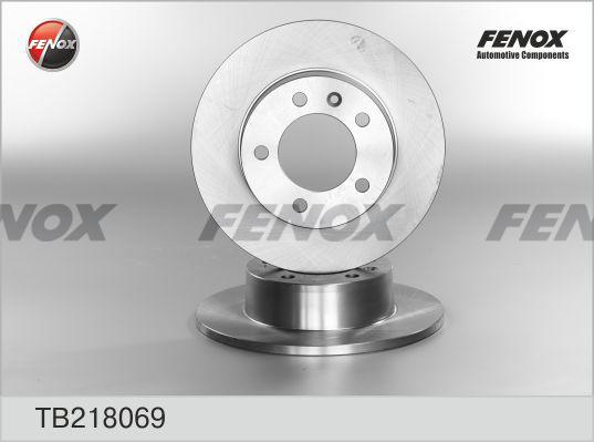 Fenox TB218069 - Bremžu diski www.autospares.lv