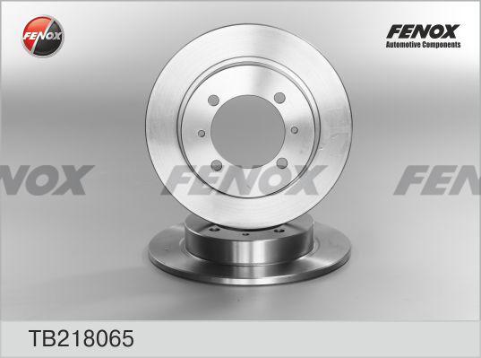 Fenox TB218065 - Bremžu diski autospares.lv