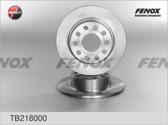 Fenox TB218000 - Brake Disc www.autospares.lv