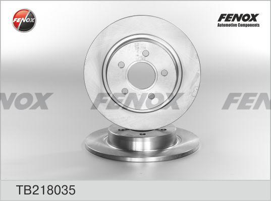 Fenox TB218035 - Bremžu diski autospares.lv