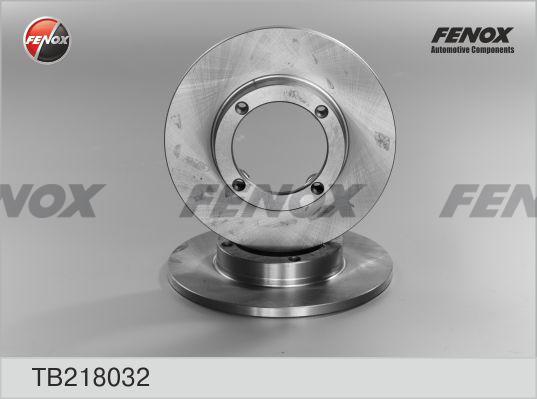 Fenox TB218032 - Bremžu diski www.autospares.lv