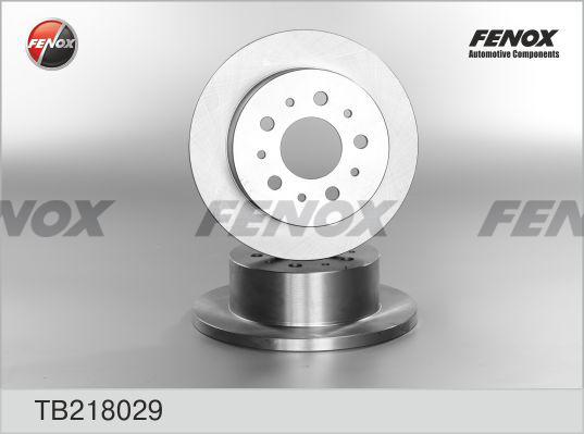 Fenox TB218029 - Brake Disc www.autospares.lv