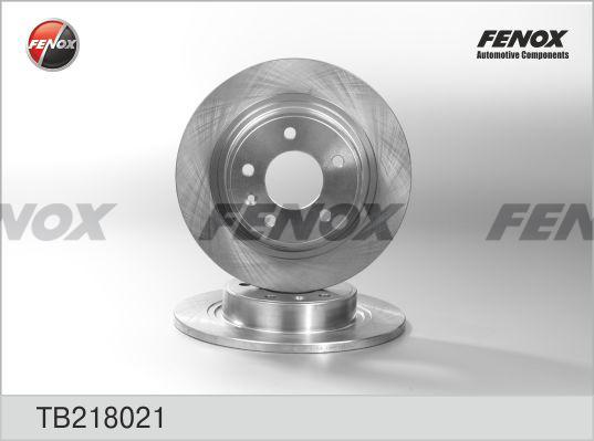 Fenox TB218021 - Bremžu diski www.autospares.lv