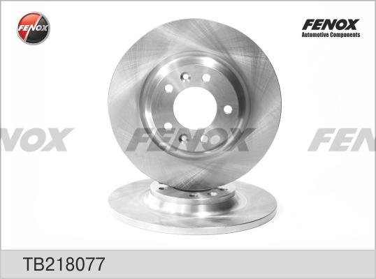 Fenox TB218077 - Bremžu diski autospares.lv