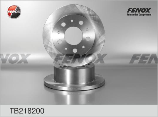 Fenox TB218200 - Brake Disc www.autospares.lv