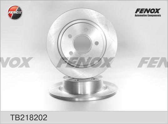 Fenox TB218202 - Bremžu diski www.autospares.lv