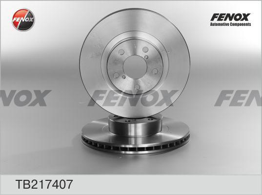 Fenox TB217407 - Bremžu diski autospares.lv