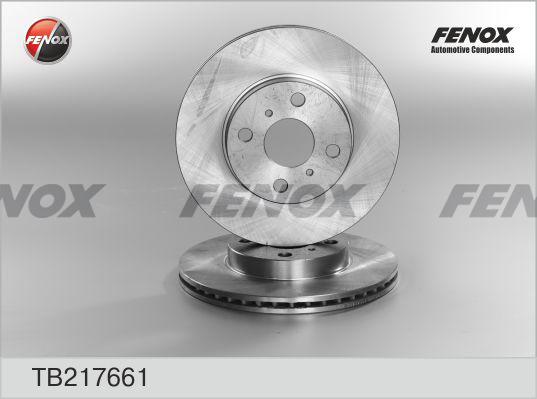 Fenox TB217661 - Bremžu diski www.autospares.lv