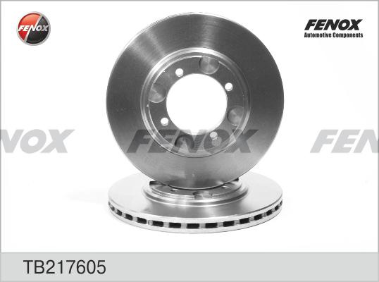 Fenox TB217605 - Bremžu diski www.autospares.lv