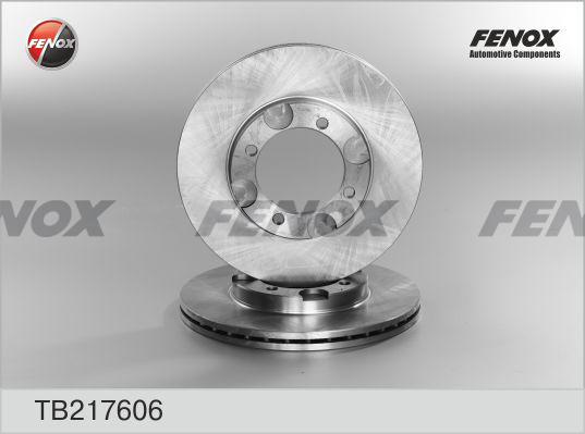 Fenox TB217606 - Bremžu diski autospares.lv