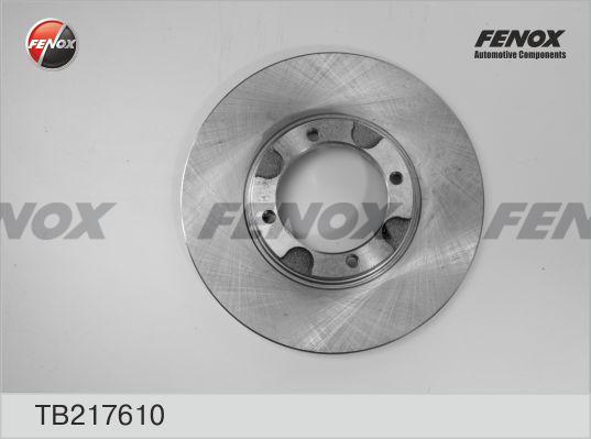 Fenox TB217610 - Bremžu diski autospares.lv