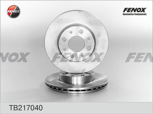 Fenox TB217040 - Bremžu diski autospares.lv