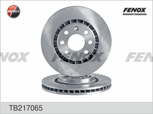 Fenox TB217065 - Bremžu diski autospares.lv