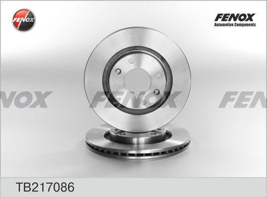 Fenox TB217086 - Bremžu diski autospares.lv