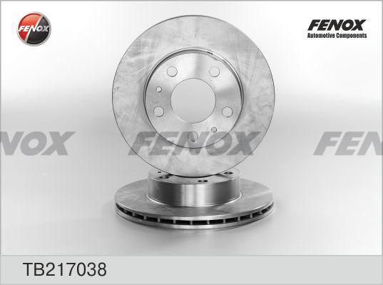 Fenox TB217038 - Bremžu diski autospares.lv