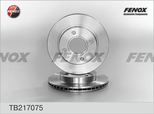 Fenox TB217075 - Bremžu diski autospares.lv