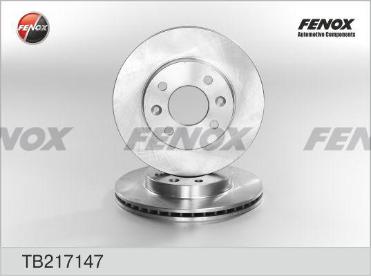 Fenox TB217147 - Bremžu diski autospares.lv