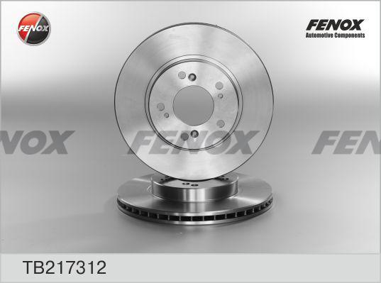 Fenox TB217312 - Bremžu diski www.autospares.lv