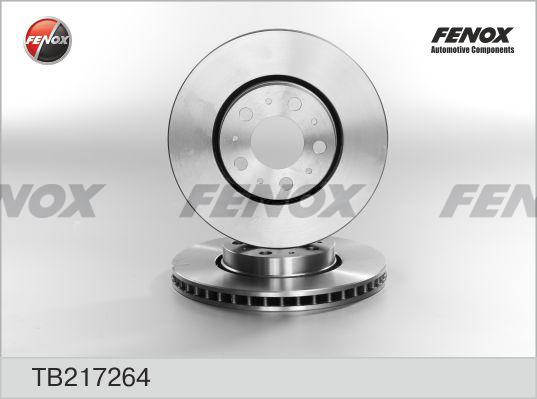 Fenox TB217264 - Bremžu diski www.autospares.lv