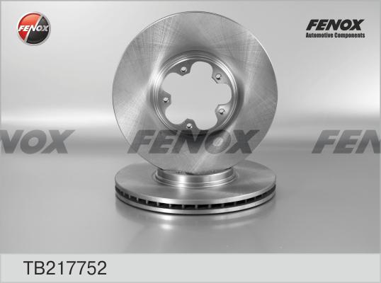 Fenox TB217752 - Bremžu diski autospares.lv