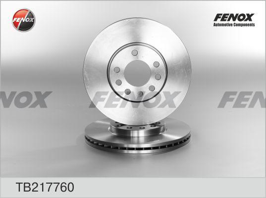 Fenox TB217760 - Bremžu diski autospares.lv