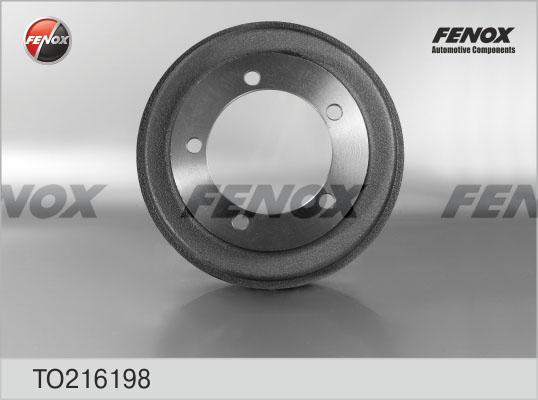 Fenox TO216198 - Bremžu trumulis www.autospares.lv