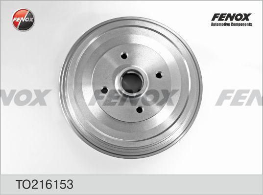 Fenox TO216153 - Bremžu trumulis www.autospares.lv