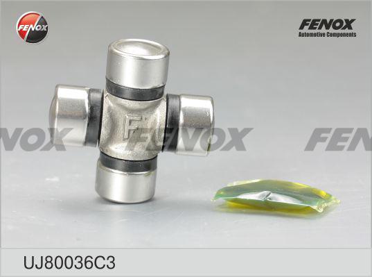 Fenox UJ80036C3 - Flexible disc, propshaft joint www.autospares.lv