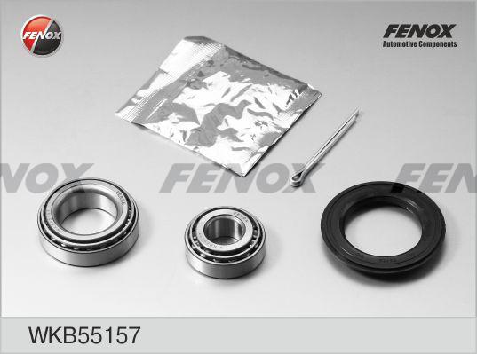 Fenox WKB55157 - Подшипник ступицы колеса, комплект www.autospares.lv