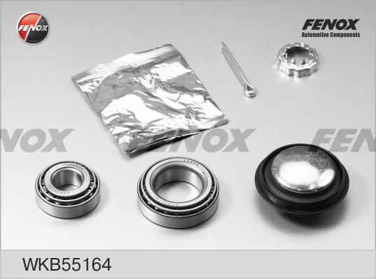 Fenox WKB55164 - Подшипник ступицы колеса, комплект www.autospares.lv