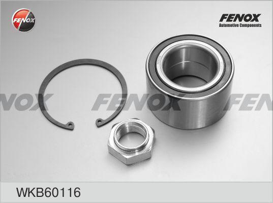 Fenox WKB60116 - Wheel hub, bearing Kit www.autospares.lv