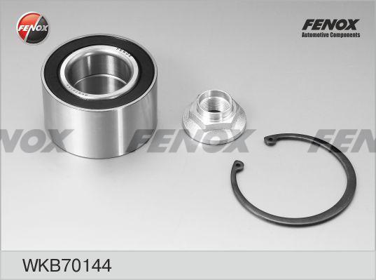 Fenox WKB70144 - Подшипник ступицы колеса, комплект www.autospares.lv