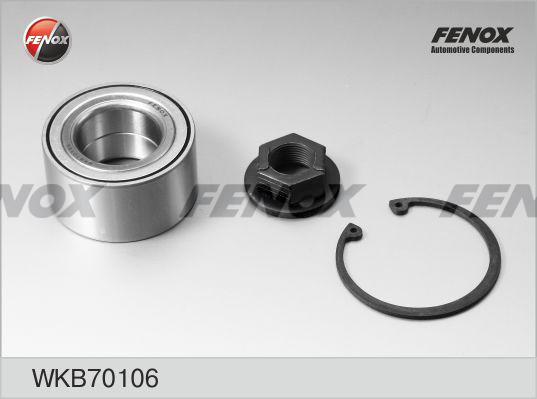 Fenox WKB70106 - Wheel hub, bearing Kit www.autospares.lv