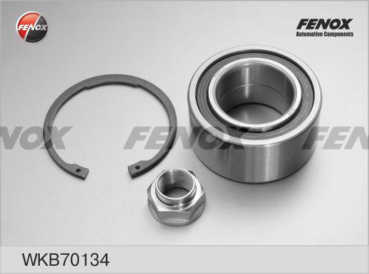 Fenox WKB70134 - Подшипник ступицы колеса, комплект www.autospares.lv