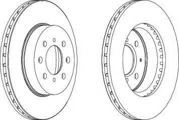 Ferodo DDF492C-1 - Brake Disc www.autospares.lv