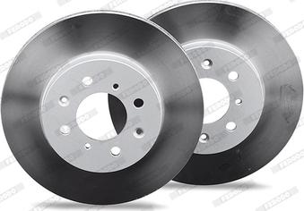 Ferodo DDF492P-D - Brake Disc www.autospares.lv