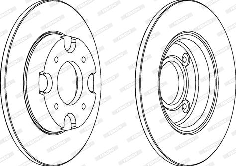 Delphi BG2417 - Bremžu diski www.autospares.lv